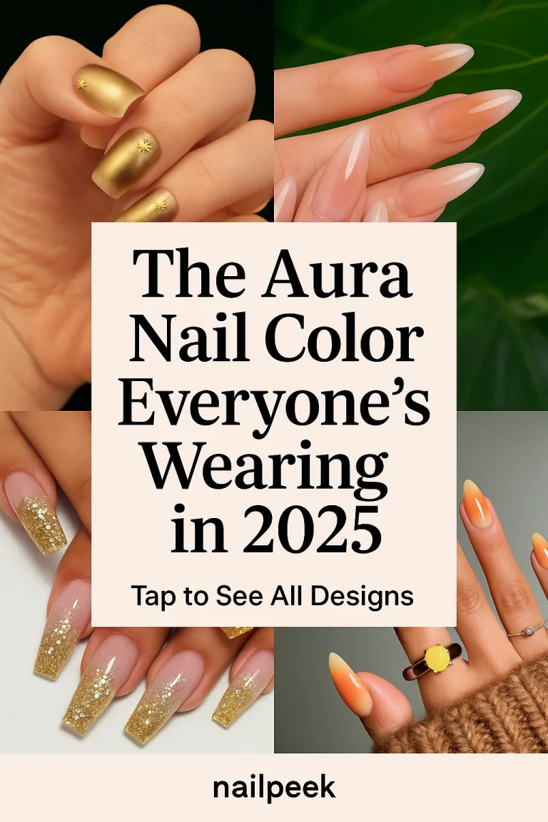 Top Aura Nail Colors That Are Trending in 2025 35 Aura Nail Colors