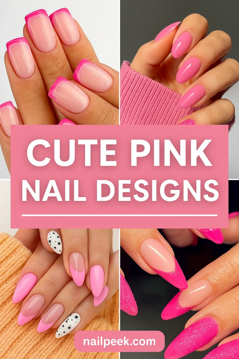 cute-pink-nail-designs