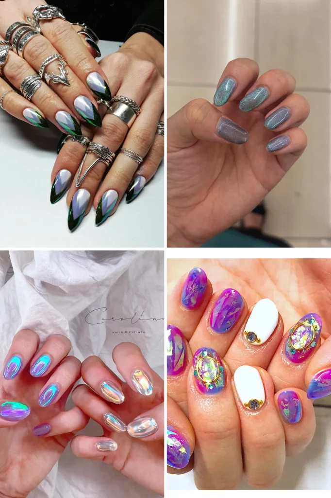 Color Combos auroa nails