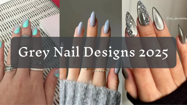 Grey Nail Designs