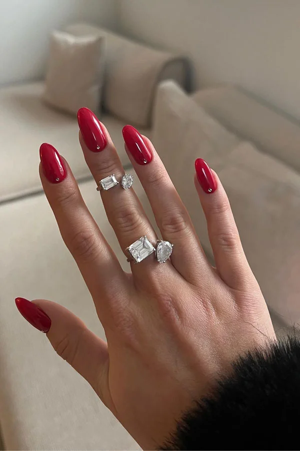 red rust  nails