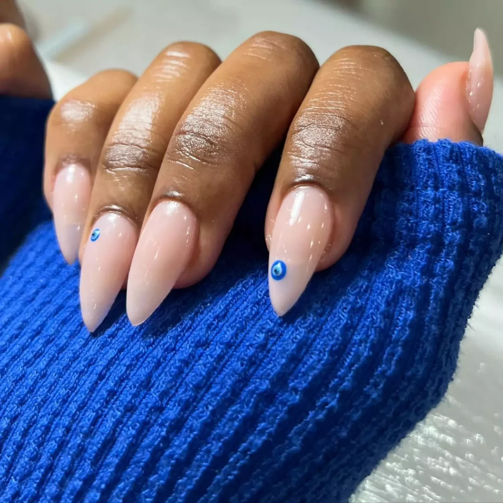 25+ Korean Winter Nail Ideas That Will Rule 2025 ❄️💅 13 White jelly nails