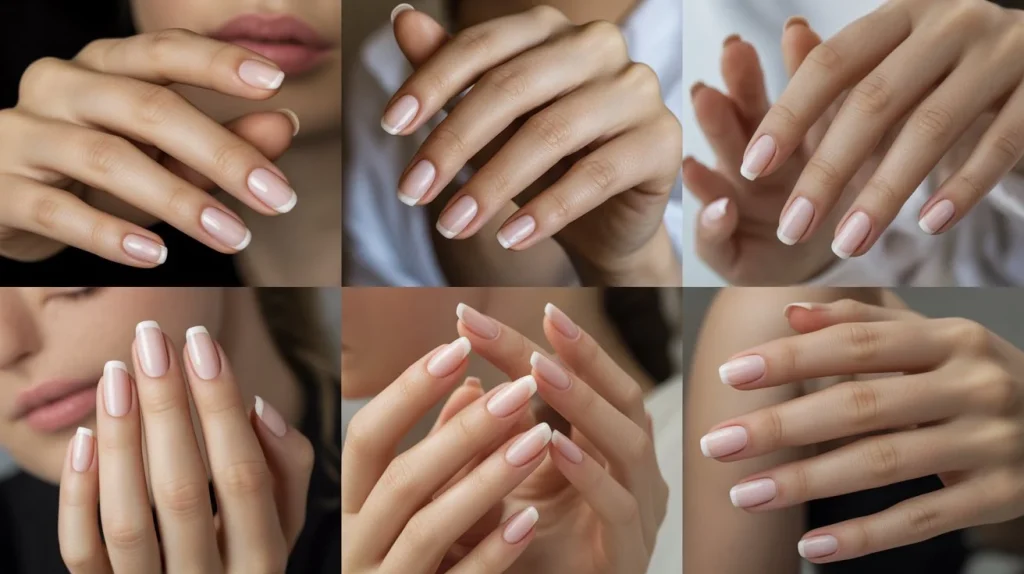 The Ultimate Nail Shapes Chart and Complete Guide to Choosing Your Style 8 Classic nail shapes gallery including round, squoval, and almond